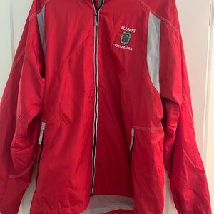 Red Alumni Cheerleader Jacket